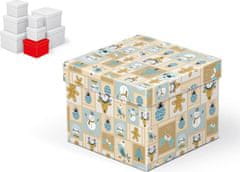 MFP s.r.o. krabice dárková vánoční C-V001-D 14x14x11cm 5370696