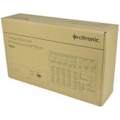 Citronic CSD-6 Kompaktní mixážní pult s Bluetooth a DSP