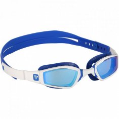 Michael Phelps Plavecké brýle NINJA BLUE titanově zrcadlový zorník bílá/modrá
