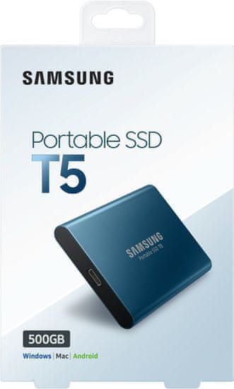 Samsung T5, USB 3.1 - 500GB (MU-PA500B/EU)