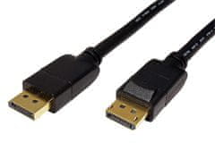 Roline DisplayPort kabel v.1.4 (HBR3, 8K@30Hz), DP(M) - DP(M), 3m (11.04.5812)