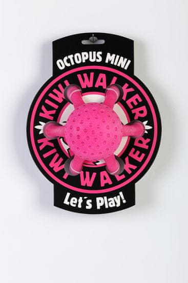 KIWI WALKER Kiwi Walker Plovací chobotnice Mini z TPR pěny, růžová, 12 cm