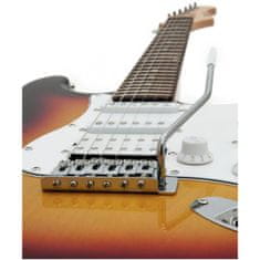 Dimavery ST-312, elektrická kytara, sunburst