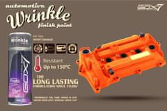 GOX7 EUROPE Wrinkle Sport Orange - strukturovaná vrásčitá barva s teplotní odolností