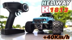 HELIWAY auto RC 1813 High Speed modré