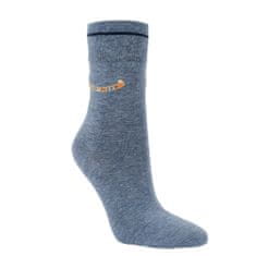 RS dámské zdravotní džínsové ponožky s volným vaflovým lemem 1201321, 39-42