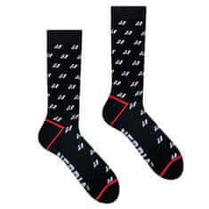 Nebbia Unisex ponožky , Knee High| 611595 | black | 1040140|43-46