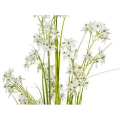 Europalms Jasmínová tráva s bílými květy, 130 cm