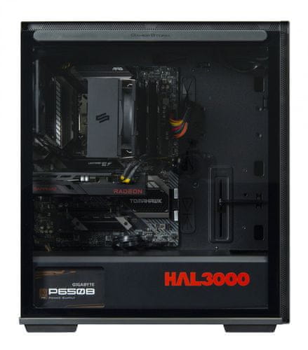Stolní osobní kancelářský počítač HAL3000 Online Gamer Pro (PCHS2550) domácí zábava kancelář občasné hraní her procesor AMD Ryzen 5 AMD Radeon RX 6600 8GB 16 GB RAM 1 TB SSD rychlost efektivita výkon 