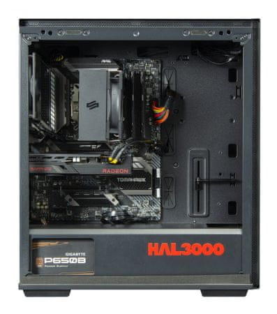 Stolný osobný kancelársky počítač HAL3000 Online Gamer Pro (PCHS2550) domáca zábava kancelária občasné hranie hier procesor AMD Ryzen 5 AMD Radeon RX 6600 8GB 16 GB RAM 1 TB SSD rýchlosť efektivita výkon