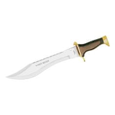 Herbertz 107330 lovecký nůž 30,5 cm, dřevo Pakka, kožené pouzdro