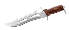 Herbertz 111028 lovecký nůž 28 cm, dřevo Pakka, pouzdro