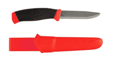 Morakniv 11828 Companion Rescue záchranářský nůž 9,9 cm, černo-červená, plast, guma, pouzdro
