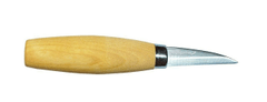 Morakniv 106-1654 Wood Carving řezbářský nůž 5,9 cm, lakované březové dřevo, plastové pouzdro