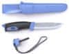 13572 Companion Spark Blue vnější nůž 10,4 cm, modro-černá, TPE, pouzdro, s křesadlem