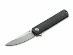 Böker Plus 01BO231 Kwaiken Compact Flipper Marble kapesní nůž 7,7 cm, uhlíkové vlákno, titan, pouzdr
