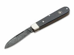 Böker 114942 BARLOW PRIME JUTE kapesní nůž 7 cm, černá, Micarta