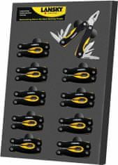 Lansky MT-050 Mini Multi-tool 10 pc display - Malé multifunkční nářadí, 12 funkcí, 10ks v balení