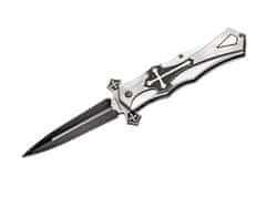 Magnum 01LG281 Crusader kapesní nůž 10 cm, černá, hliník