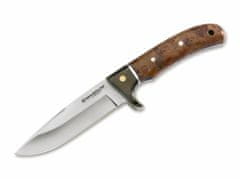 Magnum 02GL683 Elk Hunter lovecký nůž 11 cm, dřevo, kožené pouzdro