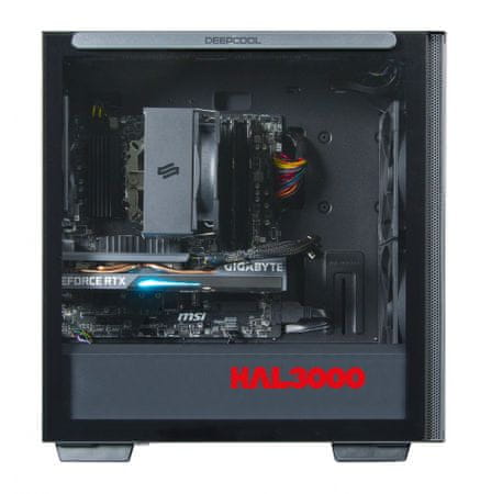 Stolný osobný kancelársky počítač HAL3000 Online Gamer Pro Ti (PCHS2551) domáca zábava kancelária občasné hranie hier procesor AMD Ryzen 5 NVIDIA GeForce RTX 3060 Ti 8GB 16 GB RAM 1 TB SSD rýchlosť efektivita výkon 