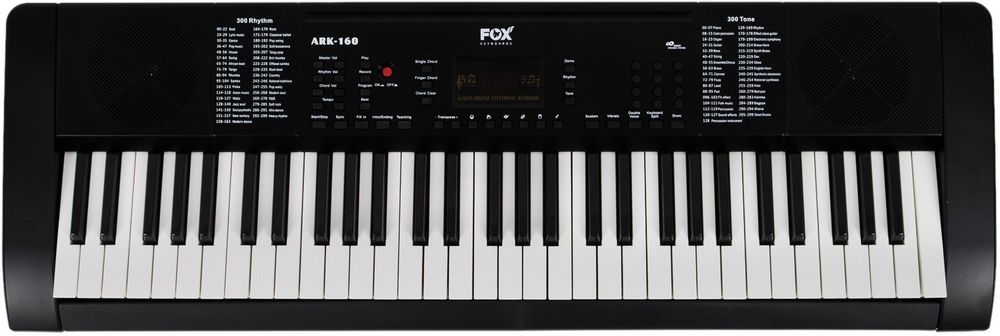 Levně Fox keyboards 160, černá