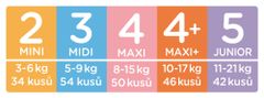 LINTEO Plenky Baby Prémium MAXI+ (10-17 kg) 46 ks