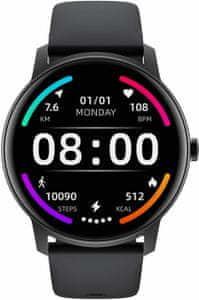 moderní chytré hodinky Armodd Roundz 3 sportovní režimy voděodolné prachuvzdorné dlouhá výdrž baterie IP68 EKG monitoring spánku krokoměr krevní tlak SpO2 saturace kyslíku v krvi v hodinkách sportovní režimy Bluetooth 5.0 200mAh baterie monitoring menstruační cyklus kulatý displej