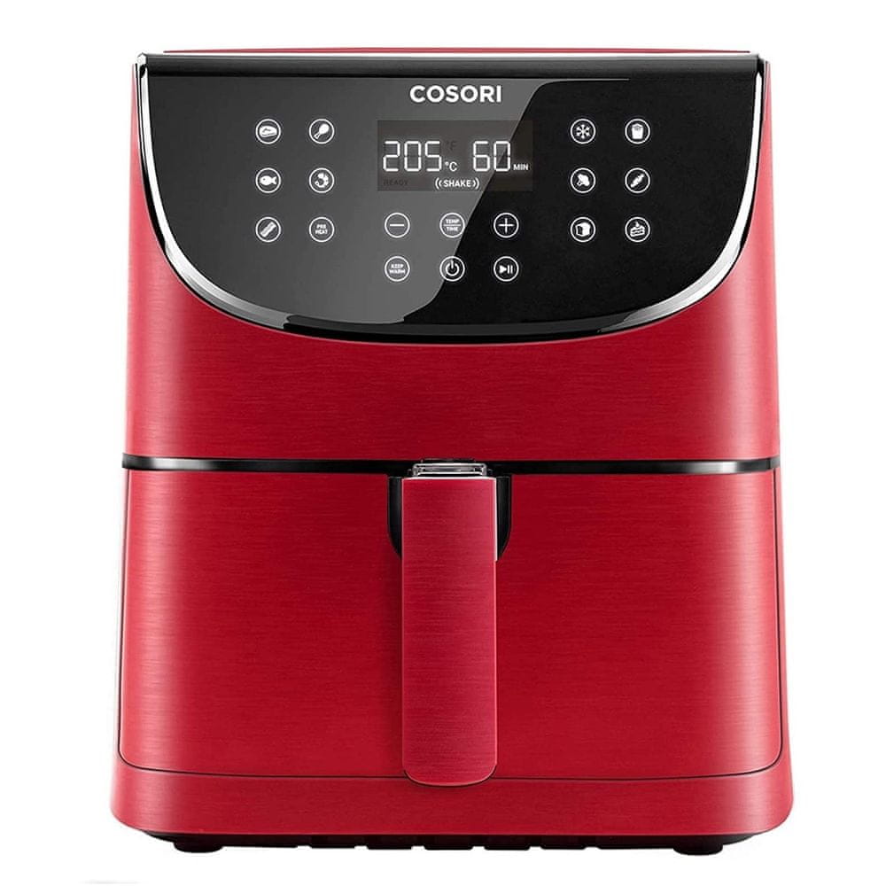 Cosori horkovzdušná fritéza CP-158-AF PREMIUM 5.5 Litre red