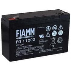 Fiamm Akumulátor UPS, záložní napájení, nouzové osvětlení 6V 12Ah (nahrazuje i 10Ah) - FIAMM originál