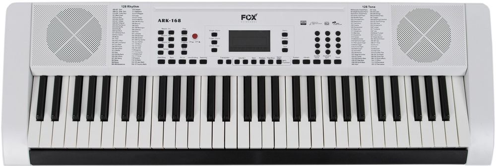 Fox keyboards 168, bílá