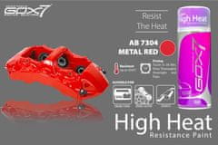 GOX7 EUROPE High-Heat Metal Red - enamel red ,barva na brzdy a třmeny
