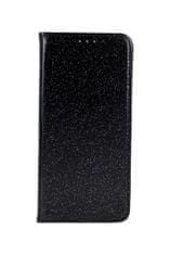 FORCELL Pouzdro Samsung S21 Plus knížkové glitter černé 61585
