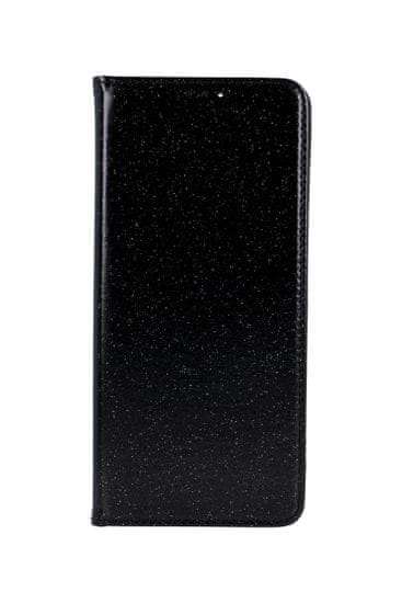 FORCELL Pouzdro Samsung S21 Ultra knížkové glitter černé 61584