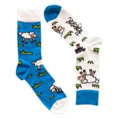 Represent Represent 0659 veselé ponožky black sheep Barva: modrá, Velikost: 39-42