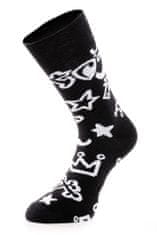 Represent Represent 0601 ponožky out of control černé Barva: černá, Velikost: 39-42