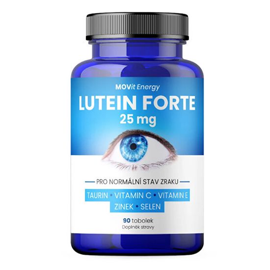 MOVit Lutein Forte 25 mg + Taurin 90 tobolek