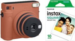 FujiFilm Instax SQ1 Terracotta Orange + náplň na 10 fotek