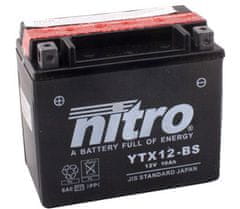 Nitro baterie YTX12-BS-N