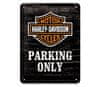 Postershop cedule Harley Davidson Parking Only