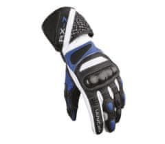 NAZRAN rukavice RX-7 blk/wht/blue vel. XS