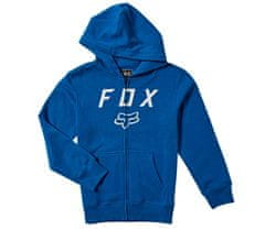 Fox dětská mikina Youth Legacy Moth Zip Fleece royal blue vel. YXL