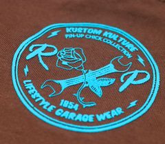 Rusty Pistons dámské tričko RPTSW47 Valrico brown vel. L