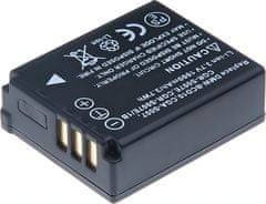 Baterie T6 Power pro Panasonic Lumix DMC-TZ5, Li-Ion, 3,7 V, 1000 mAh (3,7 Wh), černá