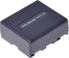 Baterie T6 Power pro videokameru Panasonic CGA-DU07, Li-Ion, 7,2 V, 720 mAh (5,2 Wh), šedá