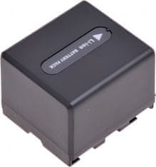 Baterie T6 Power pro videokameru Panasonic CGA-DU12A/1B, Li-Ion, 7,2 V, 1440 mAh (10,4 Wh), šedá