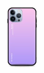 TopQ Kryt LUXURY iPhone 13 Pro Max pevný duhový růžový 65578