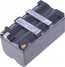 Baterie T6 Power pro videokameru JVC NP-F730, Li-Ion, 7,2 V, 5200 mAh (37,4 Wh), šedá
