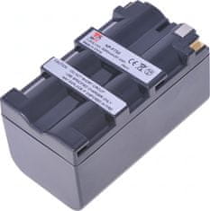 Baterie T6 Power pro SONY DSC-100A, Li-Ion, 7,2 V, 5200 mAh (37,4 Wh), šedá