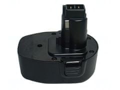 T6 power Baterie pro akumulátorové nářadí Black and Decker PS140, Ni-MH, 14,4 V, 2000 mAh (29 Wh), černá